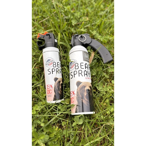 Sprej obronny przeciw niedźwiedziom TETRAO Bear Spray USA edition 200 ml 5