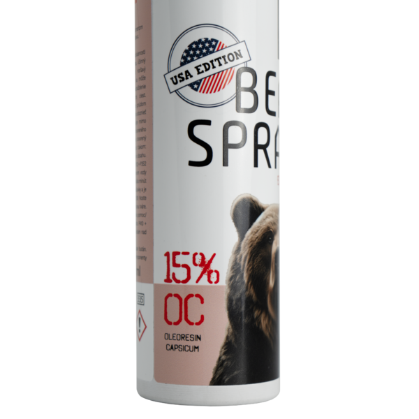 Sprej obronny przeciw niedźwiedziom TETRAO Bear Spray USA edition 200 ml 1