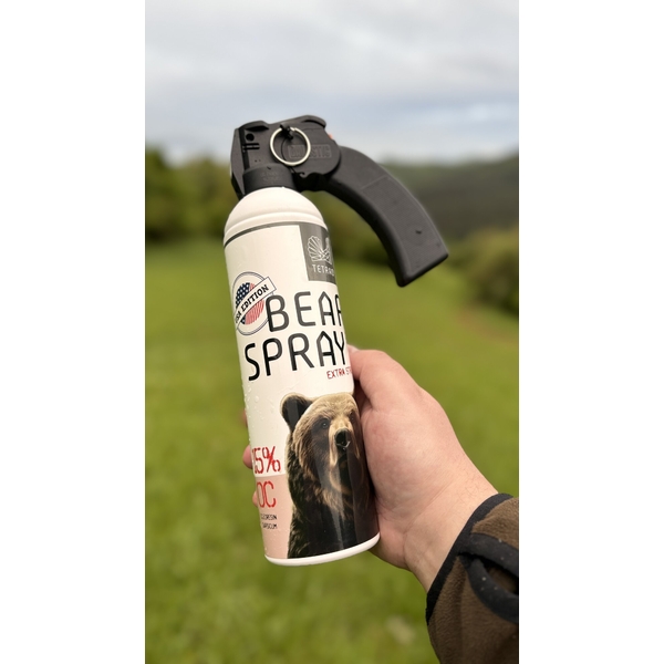 Sprej obronny przeciw niedźwiedziom TETRAO Bear Spray USA edition 400 ml 5